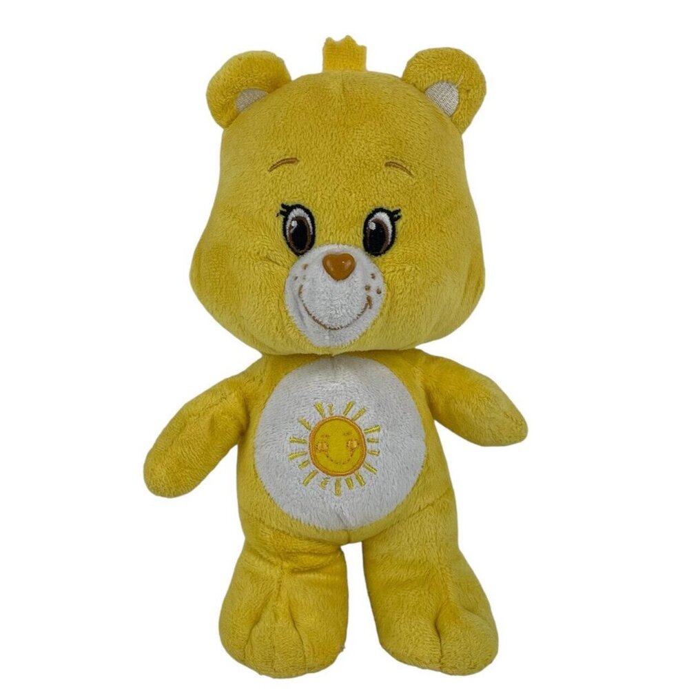 Care Bears Funshine Bear 10"‎ Plush Yellow Sun by Kellytoy Stuffed Animal